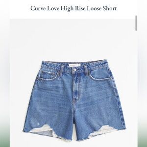 Curve Love High Rise Loose Short size 30